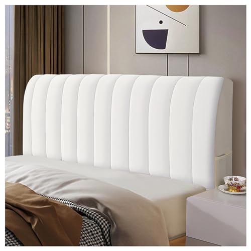 Samt Kopfteil Abdeckung für Queen Doppelbett staubdicht Schutz für dicke Kopfteil weiß 120 cm stilvolle und dauerhafte Heimtextilien Samt Kopfteil Abdeckung für Queen Doppelbett staubdicht Schutz für dicke Kopfteil weiß 120 cm stilvolle und dauerhafte Heimtextilien von Generic