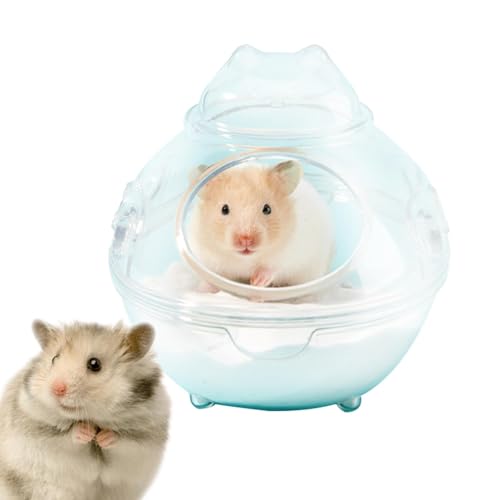 Sandbadbehälter für Hamster, Sandbad für Hamster | Transparenter Sandkasten für Hamsterbad in U-Boot-Form | Hamsterbad | Hamsterbadewanne waschbar, Badewanne Sandbadbehälter für Hamster, Sandbad für Hamster | Transparenter Sandkasten für Hamsterbad in U-Boot-Form | Hamsterbad | Hamsterbadewanne waschbar, Badewanne von Generic