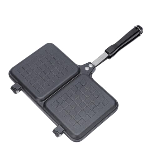 Sandwich Maker Press: Feuerstellengrill mit Griff, Doppel-Panel-Design, antihaftbeschichteter Toaster aus Aluminiumguss, ideal für das Frühstück zu Hause oder den Grill Sandwich Maker Press: Feuerstellengrill mit Griff, Doppel-Panel-Design, antihaftbeschichteter Toaster aus Aluminiumguss, ideal für das Frühstück zu Hause oder den Grill von Generic