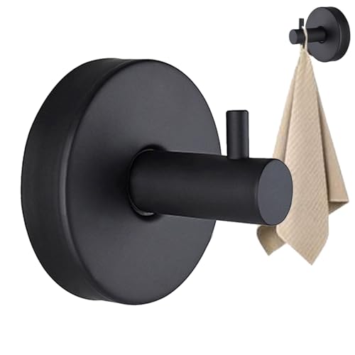 Saugnapfhaken, Saugnapfhaken - Hängender Handtuchhaken mit Saugnapf - Edelstahlhaken für Duschwand, leistungsstarke Kranzaufhänger für Badezimmer, Küche, Wohnzimmer von Generic