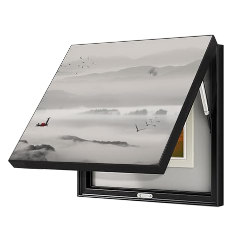 Schaltpaneelabdeckung - Dekoschild - Stromzähler - Schalttafel mit hydraulischer Stangenhalterung Schaltpaneelabdeckung - Dekoschild - Stromzähler - Schalttafel mit hydraulischer Stangenhalterung von Generic