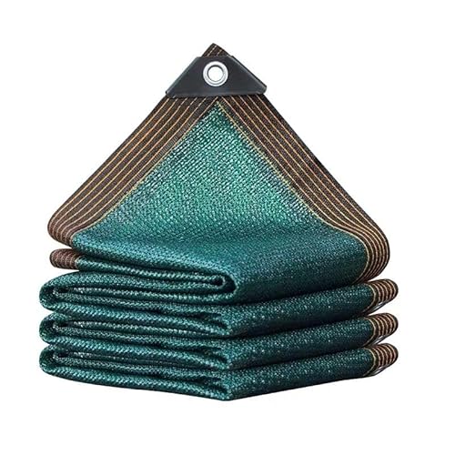 Schattiernetz mit Ösen,Sonnenschutznetz Schattennetz Garten Anti UV Schattierungsnetz mit Ösen, Beschattungsnetz für Pergola Garten Wintergarten Balkon Außenbereich(9x10m) von Generic
