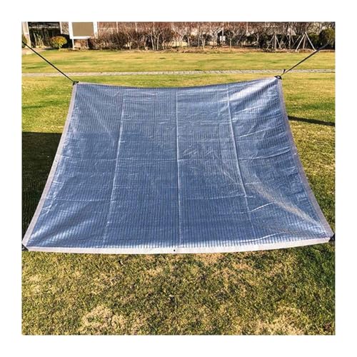 Schattierungsnetz, Schattiernetz mit Ösen 75% Shading Rate UV-Beständiges，Uv-Schutzabdeckung für Pflanzenschutz Gewächshaus Scheune oder Zwinger, 3X8.0m 4x6.0m 5x10.0m 8x8.0m(1x3.0m=3.3'x9.8') von Generic
