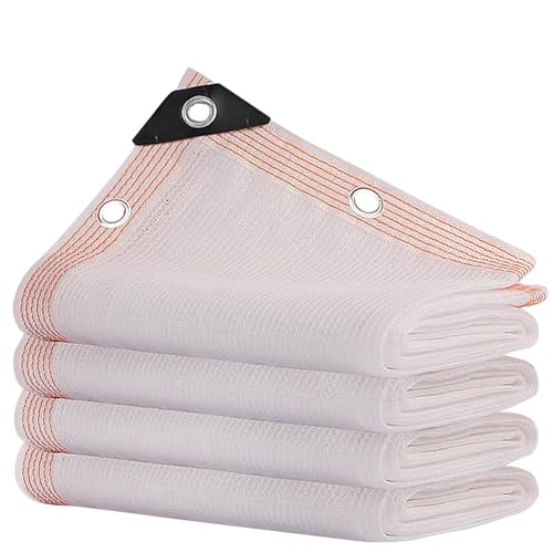 Schattierungsnetz Beschattung für Terrassenüberdachung Atmungsaktiv Schattennetz mit Ösen Leicht 60% Shading Rate UV-Beständiges für Garten Pflanze Gewächshaus Scheune Außen Hof(3.0x4.0 m/9.8'x13') von Generic