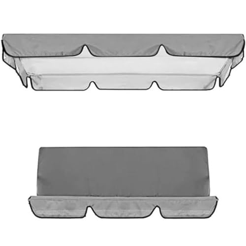 Schaukeldach mit Sitzkissenbezug-Set, 210D wasserdichter, verdickter Dachbezug und Stuhlsitzbezug, wasserdicht von Generic