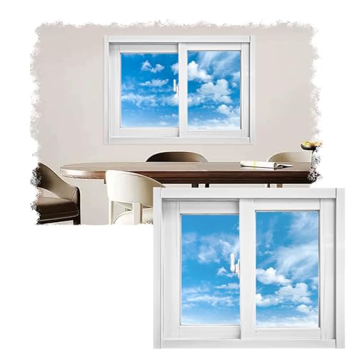 Schiebefenster mit Gehärtetem Glas und Bildschirmfenster Horizontal Kellerfenster Fenster für Gartenhaus Schuppen Scheunen Garagen Schiebefenster mit Gehärtetem Glas und Bildschirmfenster Horizontal Kellerfenster Fenster für Gartenhaus Schuppen Scheunen Garagen von Generic
