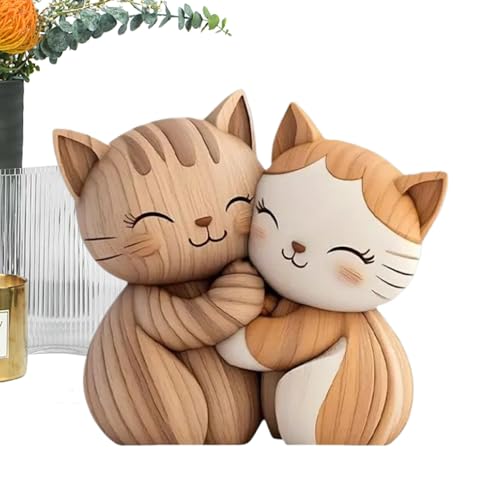Schild Katze | Katze aus Holz für Haus – Dekoration Haus Tiere für Valentinstag Kabinett Arbeitsplatz Eingang Geburtstag Freunde Partys Schlafzimmer Wohnzimmer Schild Katze | Katze aus Holz für Haus – Dekoration Haus Tiere für Valentinstag Kabinett Arbeitsplatz Eingang Geburtstag Freunde Partys Schlafzimmer Wohnzimmer von Generic