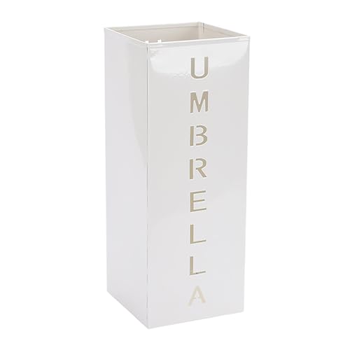 Schirmhalter Ständer - Metall Schirmeimer mit Leck - Große Kapazität Stockhalter Stilvoller Zeitungsständer für , Innenbereich, Gehstock von Generic