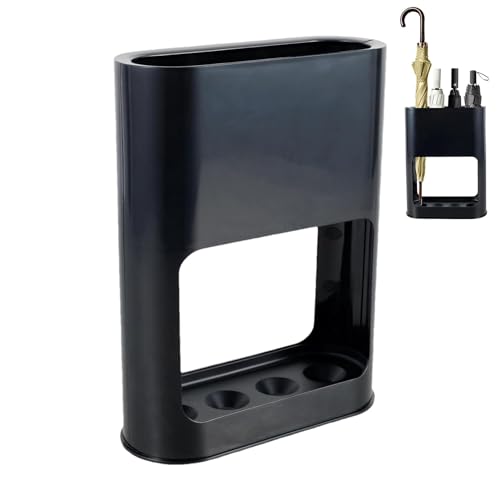 Schirmhalter mit Abtropfschale | Outdoor-Regenschirmhalter | 4 Anti-Rutsch-Aufkleber für Eingangsbereich, Ständer, wasserdichter Organizer, vielseitig einsetzbar, platzsparendes Design für Schirmhalter mit Abtropfschale | Outdoor-Regenschirmhalter | 4 Anti-Rutsch-Aufkleber für Eingangsbereich, Ständer, wasserdichter Organizer, vielseitig einsetzbar, platzsparendes Design für von Generic
