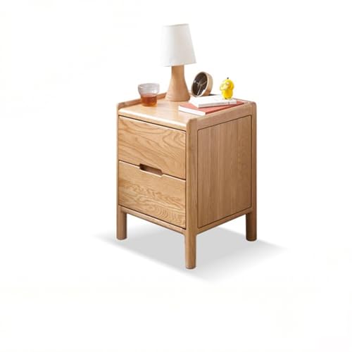 Schlafzimmer Nachttisch Nachttisch Zimmer Wohnzimmer Landhausstil Modern Wohnheim Tisch Nachttisch Möbel(A,2drawers11.8 * 13.7 * 16.9in) von Generic