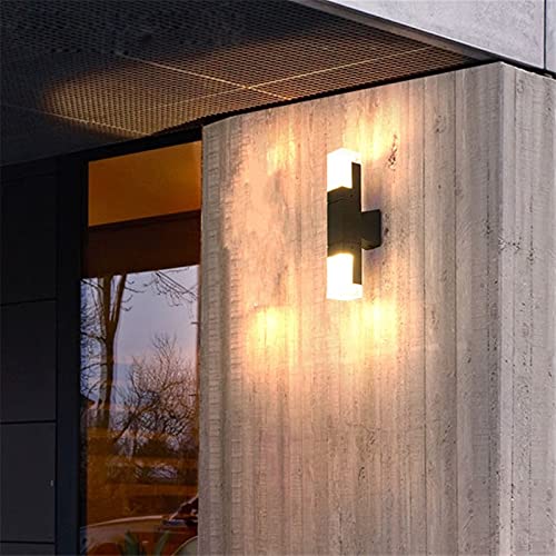 Schlafzimmer-Wandleuchten, Wandleuchten, LED-Außenwandleuchte, wasserdichte Wandlampe, Veranda, Garten, Gang, Korridor, Wandbeleuchtung, Leuchte, Aluminium-Wandleuchten von Generic