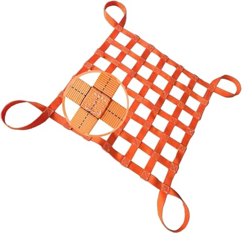 Schlingen Flaches Nylon-Schlingen-Hebenetz Fracht-Hebenetz, Quadratisches Maschennetz, Reißfester Sicherheitsnetzgurt,/ Color/3 * 3.0M/Mesh 15Cm/Load 1T Schlingen Flaches Nylon-Schlingen-Hebenetz Fracht-Hebenetz, Quadratisches Maschennetz, Reißfester Sicherheitsnetzgurt,/ Color/3 * 3.0M/Mesh 15Cm/Load 1T von Generic