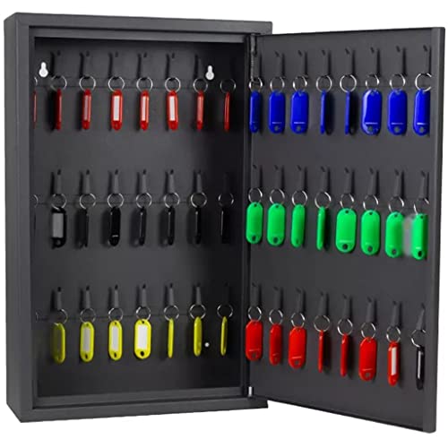 Schlüsselkasten Mit Großem Fassungsvermögen Und 48 Schlüsseln, Zur Wandmontage, Mit Schlüsselschloss/Kombinationsschloss Für Die Schlüsselverwaltung Und -Aufbewahrung Zu Hause/Black-Key Lock Schlüsselkasten Mit Großem Fassungsvermögen Und 48 Schlüsseln, Zur Wandmontage, Mit Schlüsselschloss/Kombinationsschloss Für Die Schlüsselverwaltung Und -Aufbewahrung Zu Hause/Black-Key Lock von Generic