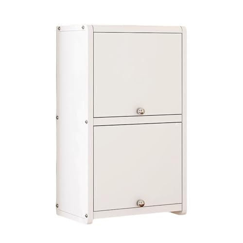 Schmaler Badezimmer Wandschrank mit Griffen Hausapotheke Schrank Keine Bohrungen Erforderlich Geeignet für Schlafzimmer, Badezimmer und Wohnzimmer(50 * 25.2 * 68cm) von Generic