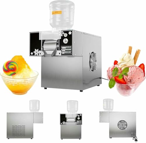 Schneeflocken-Eismaschine Kommerzielle Maschine, Hochleistungs-Kleinmilch-Mango-Rasierer Smoothie-Crusher von Generic