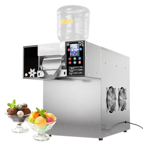 Schneeflocken-Eismaschine Kommerzielle Schneecreme, mechanischer Rasierer mit hoher Kapazität für flauschige, perfekt für und rasierte Desserts Schneeflocken-Eismaschine Kommerzielle Schneecreme, mechanischer Rasierer mit hoher Kapazität für flauschige, perfekt für und rasierte Desserts von Generic