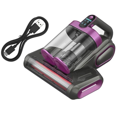 Schnurlose Handheld-Matratze-Passionsreiniger, 17 kPa starker Absaugen, 4-in-1-UV-Licht, HEPA-Filter, breiter Kopf für Schlafsofa-Auto-Polsterreinigung Purple Schnurlose Handheld-Matratze-Passionsreiniger, 17 kPa starker Absaugen, 4-in-1-UV-Licht, HEPA-Filter, breiter Kopf für Schlafsofa-Auto-Polsterreinigung Purple von Generic