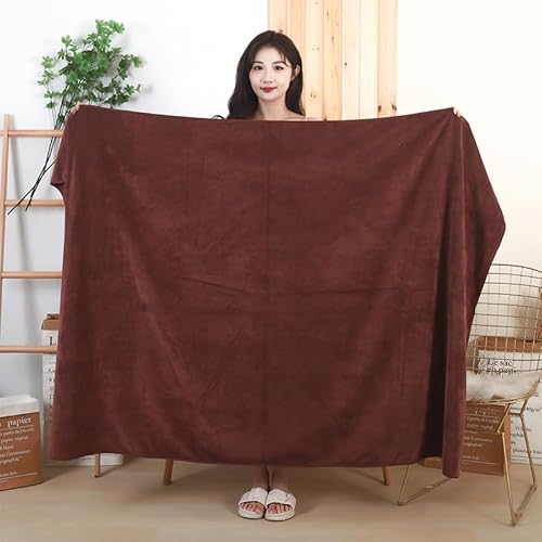Schönheitssalon Körperpacktuch Handtuch, Badetuch, großer Dampf, Massagebett, Haushalt saugfähiges 80 * 180 cm 【300 g】 von Generic