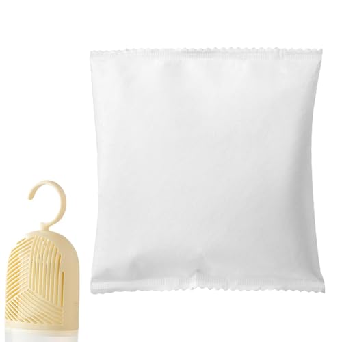 Schrank-Luftentfeuchter-Aufhänger | Feuchtigkeitsabsorbierende Beutel - mit Wassersammler, Feuchtigkeit, Feuchtigkeit, Schrank, Luftentfeuchter, Taschen zum Aufhängen für Schutzkleidung von Generic
