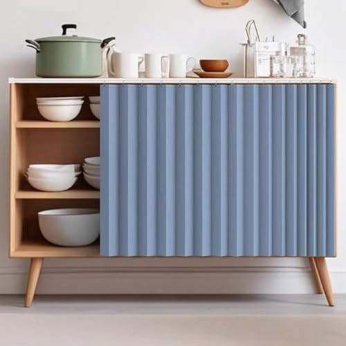 SchrankvorhäNge Kurze KüChenvorhäNge, Shade Privacy Closet Curtain with Mute Track for Storage Wardrobes,Bookshelves SchrankvorhäNge Kurze KüChenvorhäNge, Shade Privacy Closet Curtain with Mute Track for Storage Wardrobes,Bookshelves von Generic