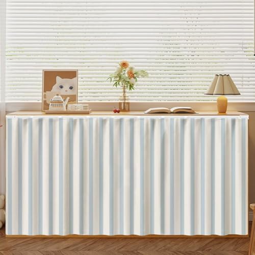 Schrankvorhänge Zum Schieben für Küche, Staubdichter Regal Vorhang für Kleiderschrank Badezimmer Privatsphäre Kein Bohren Erforderlich Selbstklebender Gleitschienentyp Schrankvorhänge Zum Schieben für Küche, Staubdichter Regal Vorhang für Kleiderschrank Badezimmer Privatsphäre Kein Bohren Erforderlich Selbstklebender Gleitschienentyp von Generic