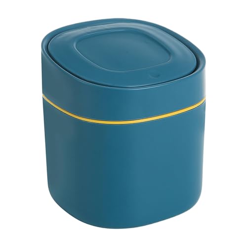 Schreibtisch Papiereimer, Abfalleimer Für Den Schreibtisch, Multifunktionaler Haushaltsabfallkorb Für Wattestäbchen Papierfetzen Schreibtisch Papiereimer, Abfalleimer Für Den Schreibtisch, Multifunktionaler Haushaltsabfallkorb Für Wattestäbchen Papierfetzen von Generic