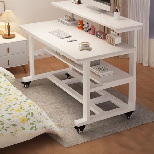 Schreibtisch for Studenten Gaming Tisch Schreibtisch for Home Office, Arbeit & Gaming Mobiler Computertisch Schreibtisch for Schlafzimmer(A1,35.4" L x 23.6" W(90x60cm)) von Generic