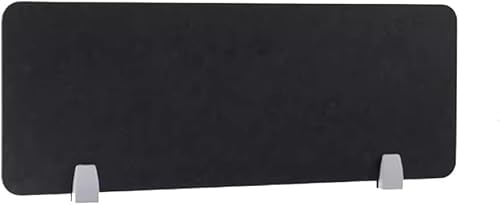 Schreibtisch-sichtschutzteiler, Schreibtisch-sichtschutzplatte Akustische Freistehende Schreibtischtrennwand, Schreibtischtrennwand, Geräuschreduzierend, Leicht, Mit Stützf, Black, 30X120CM Schreibtisch-sichtschutzteiler, Schreibtisch-sichtschutzplatte Akustische Freistehende Schreibtischtrennwand, Schreibtischtrennwand, Geräuschreduzierend, Leicht, Mit Stützf, Black, 30X120CM von Generic