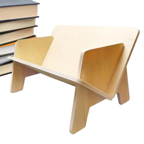 Schreibtischregal-Organizer, Schreibtischregal | geneigte Schreibtischhalterung | Schreibtisch-Organizer aus Holz, Schreibtisch-Displayregal, Bücherregal für Thekenaufbewahrung von Generic