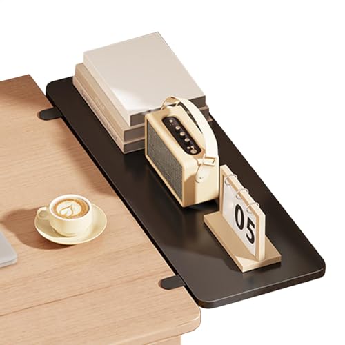 Schreibtischverlängerung – Tastaturablage unter dem Schreibtisch | Untertischregal | Tischhalterung Arm Handgelenkauflage | Faltbare Ellenbogenarmstütze, Klemm-On-Computertastaturablage für von Generic