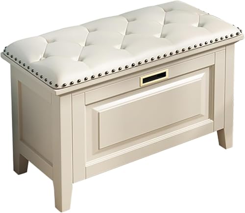 Schuhschrank Aus Holz Eingangsbereich Schuhaufbewahrung Beh Mit Flip-schublade Und Gepolstertem Sitz Braun, Color, 58x27x45cm Schuhschrank Aus Holz Eingangsbereich Schuhaufbewahrung Beh Mit Flip-schublade Und Gepolstertem Sitz Braun, Color, 58x27x45cm von Generic