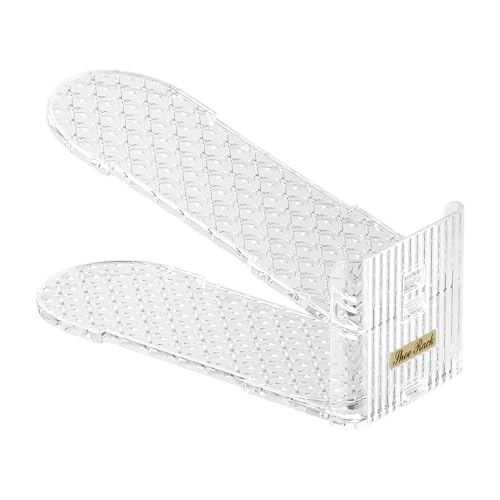 Schuhstacker-Zwei-Tier-Ständer, Stapelbarer Organizer | Schrankschuhhalter, Vertikale Aufbewahrungslösung, Raumsparplattform Für Schlafzimmer, Garderobe, Wohnheim, Wohnzimmer, Zuhause, Flur, Arb von Generic