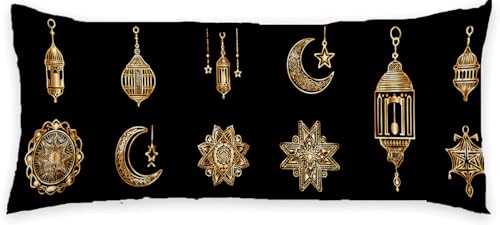 Schwarz Seitenschläferkissen Bezug 60x180 Kopfkissenbezug Nordeuropa Langes Schlafkissen Seitenschläfer Leinen Body Pillow Kissenbezug Verdecktem Zip Kissen Lang, für Geeignet Bettdekoration P-953 Schwarz Seitenschläferkissen Bezug 60x180 Kopfkissenbezug Nordeuropa Langes Schlafkissen Seitenschläfer Leinen Body Pillow Kissenbezug Verdecktem Zip Kissen Lang, für Geeignet Bettdekoration P-953 von Generic