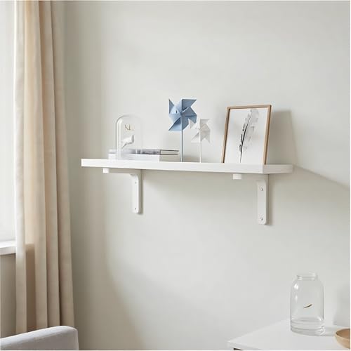 Schwebende Regale zur Wandaufbewahrung, Pflanzenwandregale, Schmuckregal, dekorative Aufbewahrungsregale, einfach zu installierende Hängeregale erweitern problemlos den Wandraum(A,100 * 20cm) von Generic