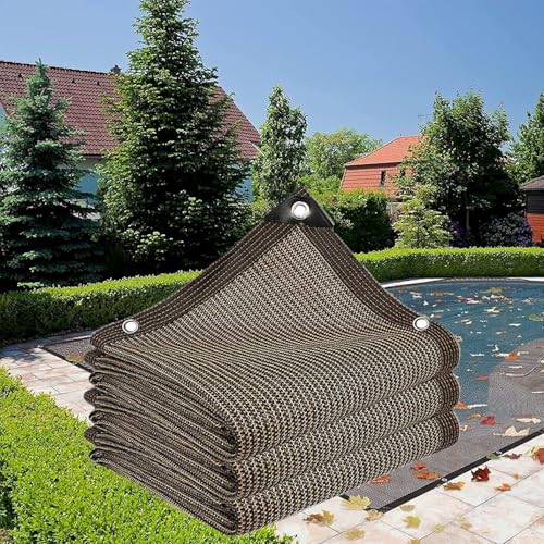 Schwimmbad-Schutznetz Winterfeste Poolabdeckung, Winter Mesh Poolabdeckungen, Feinmaschig Netz Poolabdeckung Für In Und Oberirdische Pools(4x9m(13x29.52ft)) von Generic