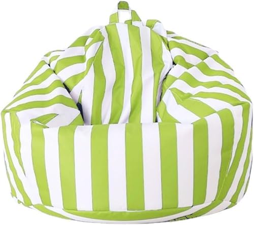 Schwimmender Sitzsack Für Pool, Outdoor Sitzsack Pouf Abdeckung Ohne Füllstoff Wasserdichter Puff Salon Beach Garten Sitzsack Stuhl Ecksitz Puf Sac, Sea Blue, D80cm-2.6ft-Cove von Generic