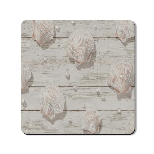 Seashell Waschmaschinen-Abdeckung, rutschfest, wasserdicht, für Waschküche, 61 x 61 cm Seashell Waschmaschinen-Abdeckung, rutschfest, wasserdicht, für Waschküche, 61 x 61 cm von Generic