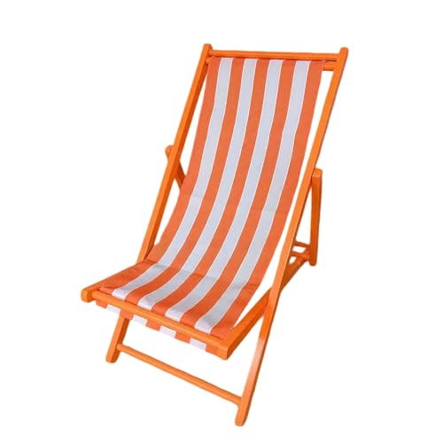 Seaside Sunbathing Stuhl Falten Sie Strandlieger EIN Verstellbarer Lecker B 128 * 58cm von Generic