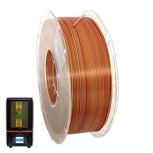 Seiden-3D-Drucker Dieses glänzende Seidenfilament mit 175 mm Durchmesser, Seidenfilament | 1,75 mm Spulenfilament – starke 3D-Druck-Filament in Verbindung mit der Farbgebung Seiden-3D-Drucker Dieses glänzende Seidenfilament mit 175 mm Durchmesser, Seidenfilament | 1,75 mm Spulenfilament – starke 3D-Druck-Filament in Verbindung mit der Farbgebung von Generic