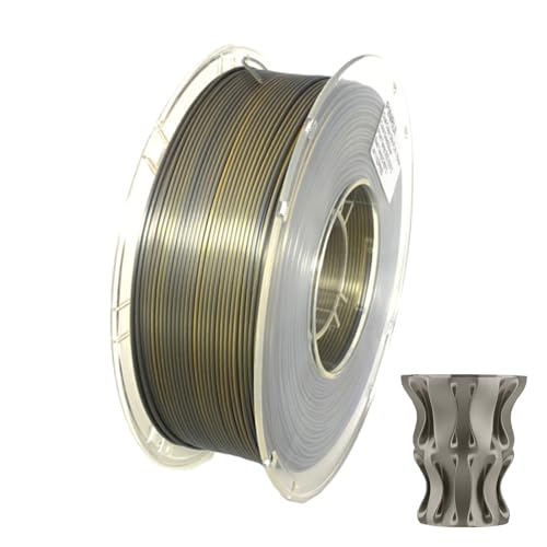 Seiden-3D-Drucker Dieses glänzende Seidenfilament mit 175 mm Durchmesser, Seidenfilament | 1,75 mm Spulenfilament – starke 3D-Druck-Filament in Verbindung mit der Farbgebung Seiden-3D-Drucker Dieses glänzende Seidenfilament mit 175 mm Durchmesser, Seidenfilament | 1,75 mm Spulenfilament – starke 3D-Druck-Filament in Verbindung mit der Farbgebung von Generic