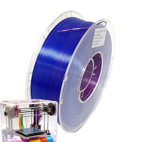 Seiden-3D-Drucker Dieses glänzende Seidenfilament mit 175 mm Durchmesser, Seidenfilament | 1,75 mm Spulenfilament – starke 3D-Druck-Filament in Verbindung mit der Farbgebung von Generic