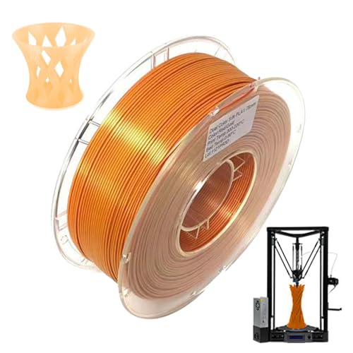 Seidendrucker-Filament, Seidenfilament, Verbrauchsmaterialien-Filament für Drucker, glänzender Farbwechsel des Druckmaterials, starke Bindung von Generic