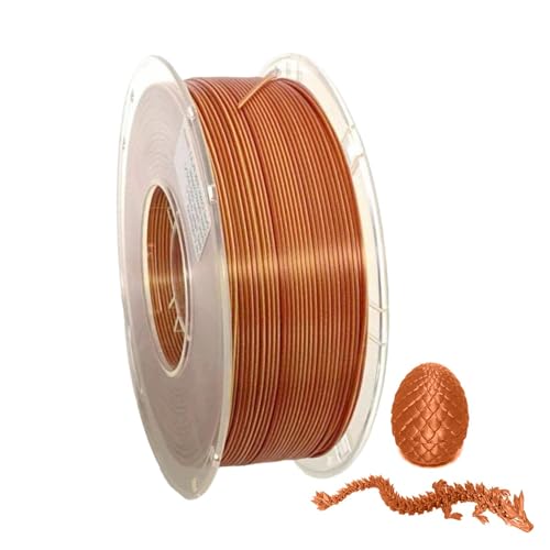 Seidendrucker-Filament,Silk Filament,Verbrauchsmaterialien für Drucker Zweifarbiges Druckfilament | Seidige und glänzende Spule für die meisten F-Drucker Seidendrucker-Filament,Silk Filament,Verbrauchsmaterialien für Drucker Zweifarbiges Druckfilament | Seidige und glänzende Spule für die meisten F-Drucker von Generic