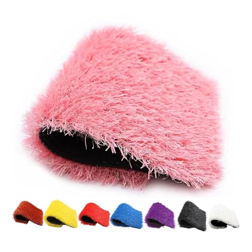 Selbstentwässernder Rasen Für Haustiere Kunstrasen, Schneidbar Hochdichter Kunstrasen Für Den Garten Individuelle Anpassungen Möglich Für Garten, Rasen, Terrasse Und Landschaftsbau(Pink,59x197IN) von Generic