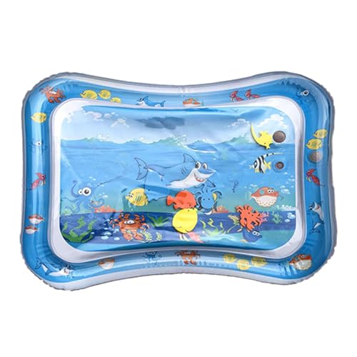 Sensorische Wasser-Spielmatte für Haustiere, Bauch-Zeit-Wassermatte, verdickte Wassersensor-Matte, kühlende Spielmatte für Haustiere, bequeme wärmeabsorbierende Matte für tiefen Schlaf für Boden, Hof Sensorische Wasser-Spielmatte für Haustiere, Bauch-Zeit-Wassermatte, verdickte Wassersensor-Matte, kühlende Spielmatte für Haustiere, bequeme wärmeabsorbierende Matte für tiefen Schlaf für Boden, Hof von Generic