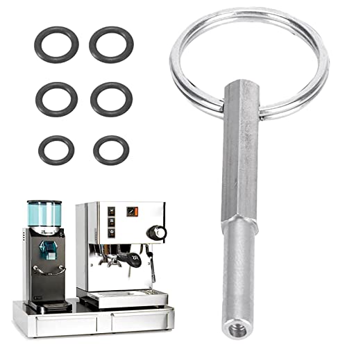 Service-Reparatur-Werkzeugschlüssel, Edelstahl, magnetisch, offen, oval, mit Ringen, professionelles Schraubenschlüssel-Set für Kaffeemaschinen-Reparatur von Generic