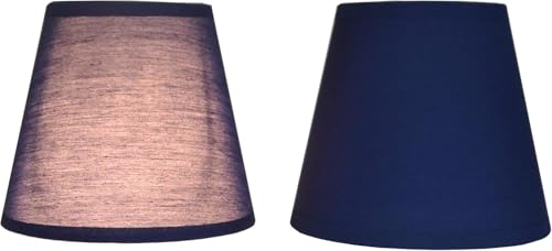 Set Mit 2 Clip Lampenschirmen Für Kerzenkristall Kronleuchter, Diamond Blue von Generic