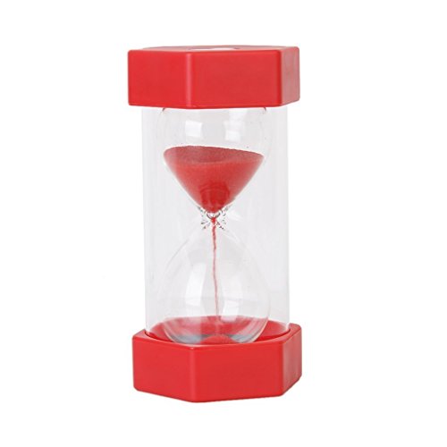 Sicherheit Sicherheit Fashion Sanduhr Sand Timer Teacher Created Ressourcen Zähne Bürsten und Kinder Küche Countdown, rot, 1 Minute von Winterworm