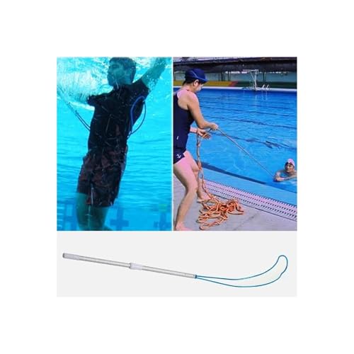 Sicherheitshaken Poolstange Rutschfester Griff Rettungsausrüstung Für Den Notfall, Professionelle Strandrettungsstange Zur Hilfe Für Ertrinkende Schwimmer(10.7ft~29.5ft) von Generic
