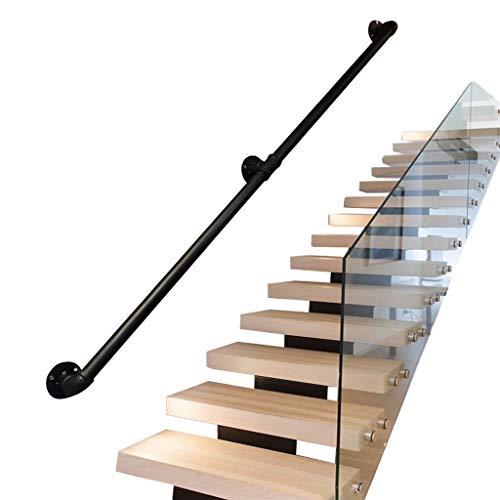 Sicherheitshandläufe für Treppen Outdoor Indoor | Handlauf für Behinderte, ältere Menschen oder Kinder im Treppenhaus innen oder außen | Geländer-Gelä Sicherheitshandläufe für Treppen Outdoor Indoor | Handlauf für Behinderte, ältere Menschen oder Kinder im Treppenhaus innen oder außen | Geländer-Gelä von Generic